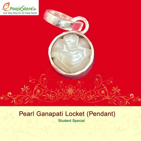 Ganesha Pearl Locket (Pendant)